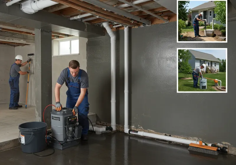 Basement Waterproofing and Flood Prevention process in Mangonia Park, FL